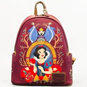 Loungefly Disney Snow White Evil Queen Mini Backpack BAM Exclusive NWT